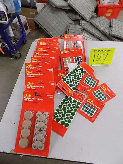 Large Amount Of Assorted Felt Pads