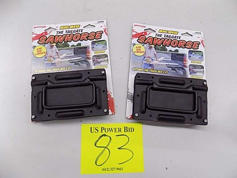 2 Big Bed Tailgate Sawhorses