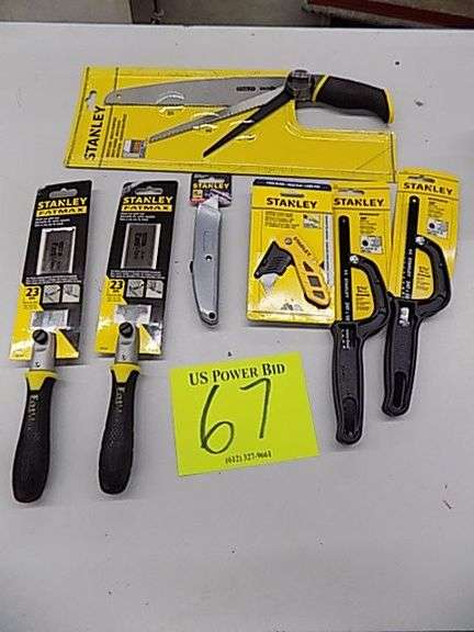 Stanley Multi Saw, Minihack, Pull Saw , Utility KNife
