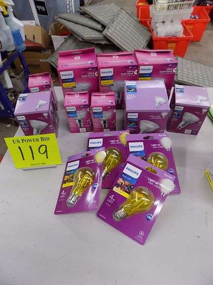 Thirteen Assorted LED Bulbs