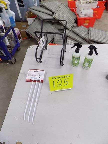 Bordeaux Wine Rack, Three Arm Towel Holder & Two Room Fresheners