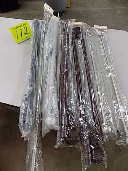 7 Asst Curtain RODS