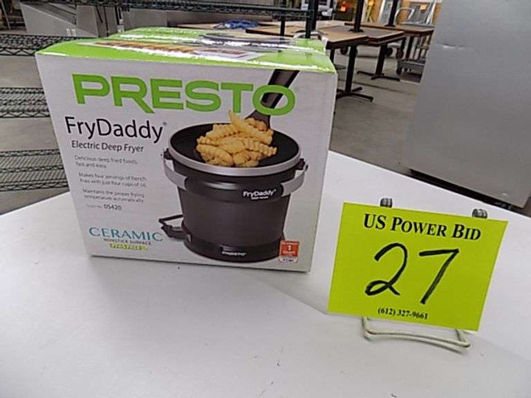 Presto Fry Daddy, Electric Deep Fryer