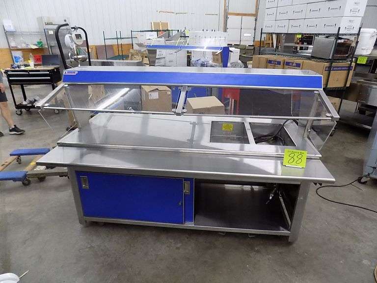 Atlas Serving Counter, Hot Food Steam Table