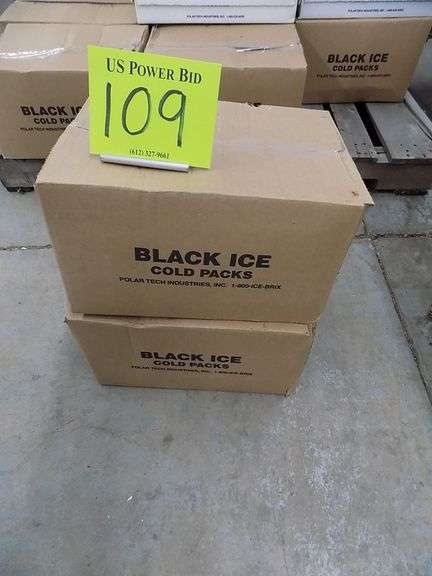 Two Cases Of Polar Tech Black Ice Cold Packs
