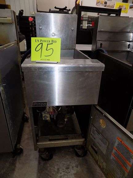 Pico SG14-S Nat Gas Deep Fryer