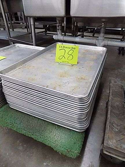24 Aluminum Full Size Sheet Pans