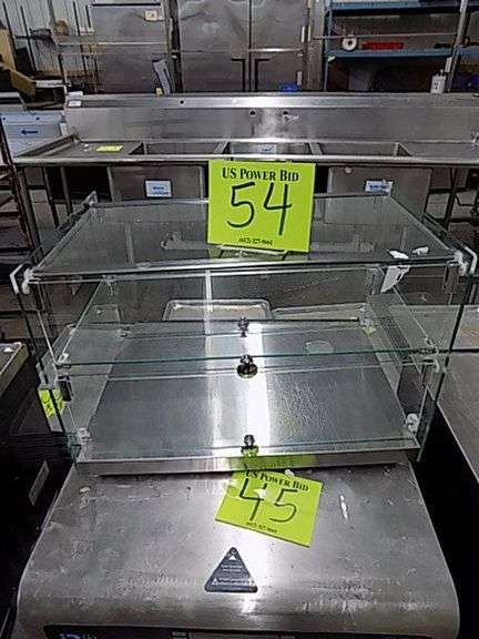 Marchia Glass Countertop Display Case