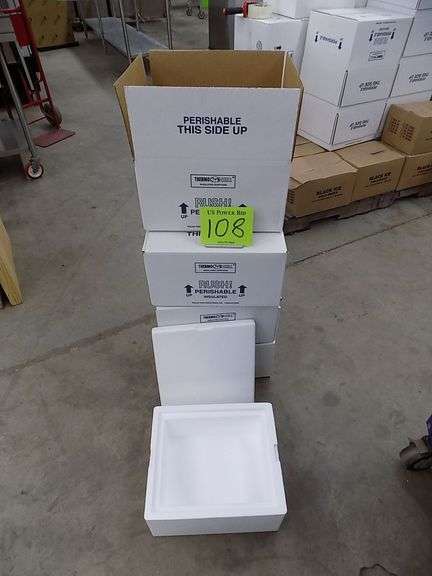Four NEW Thermo Chill Insulated Shippers