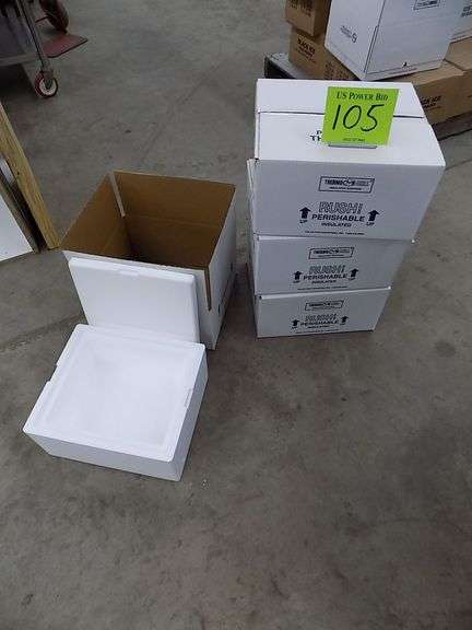 Four NEW Thermo Chill Insulated Shippers