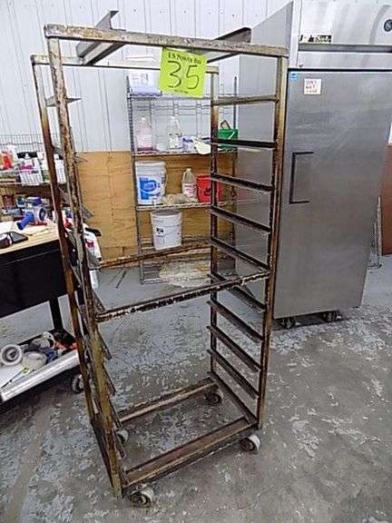 Aluminum Sheet Pan Cart