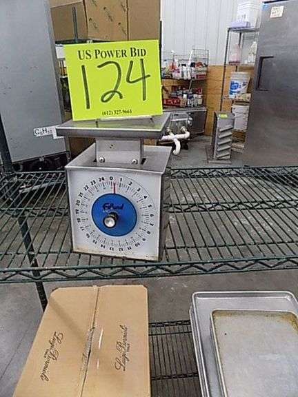 Edlund Food Scale 25 lb Cap