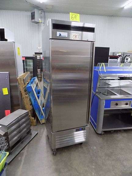 Aurora Single Door Vertical Freezer