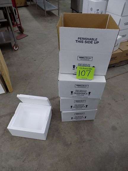 Four NEW Thermo Chill Insulated Shippers
