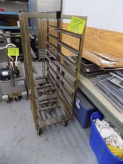 Aluminum Sheet Pan Cart
