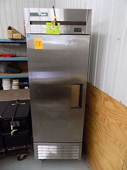 True Single Door Commercial Freezer