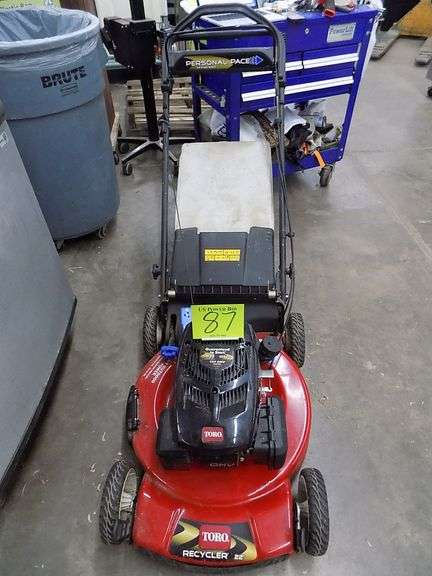 Toro Self Propel System 159CC Lawn Mower W/Bag