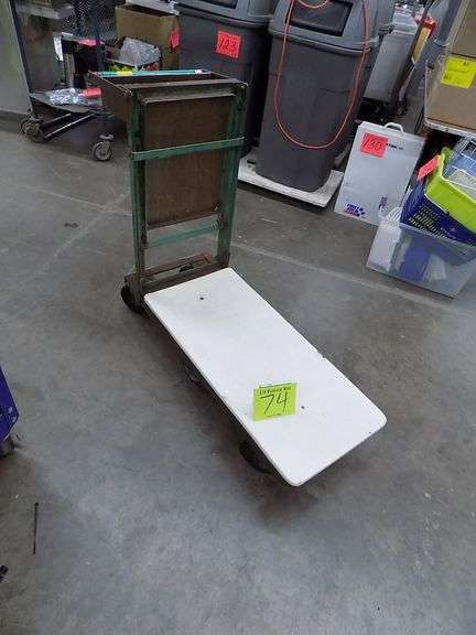 H.D Six Wheel Grocers Stocking Cart
