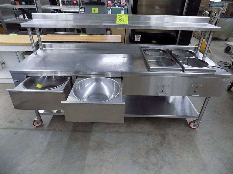 Baxter Heated Foodline Fixture