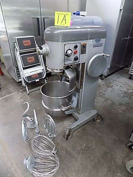 Hobart # D 340, 40 QT Mixer w/ SS Mixing Bowl