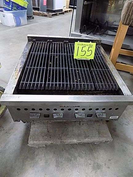 Vulcan 4 Burner Nat Gas Charbroiler