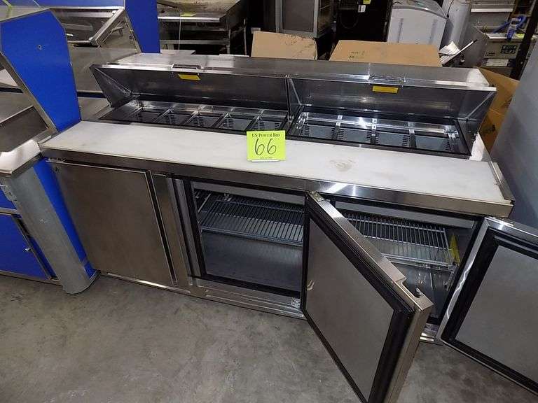 Fagor Professional Three Door Refrigerated Prep Table