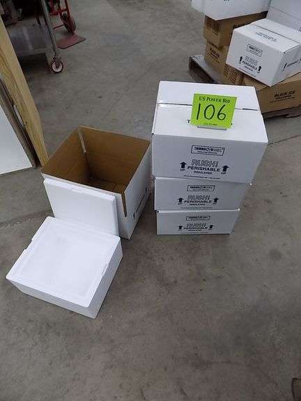Four NEW Thermo Chill Insulated Shippers