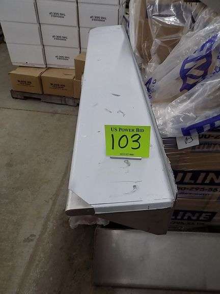 New Advance Tabco SS Wall Shelf Complete W/Wall Mount Brackets