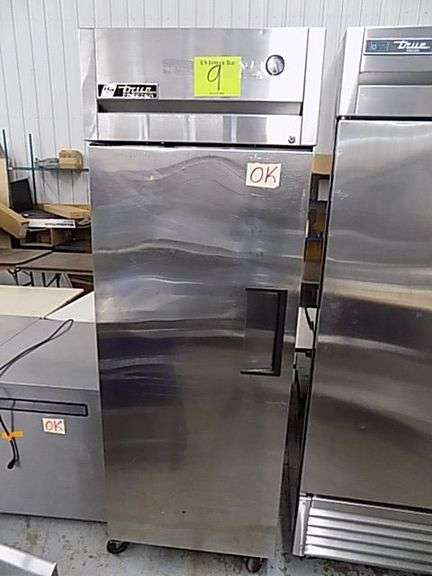 True Single Door Commercial Freezer