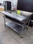 Imperial Nat Gas Griddle w/ SS Equip Stand