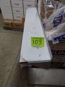 New Advance Tabco SS Wall Shelf Complete W/Wall Mount Brackets
