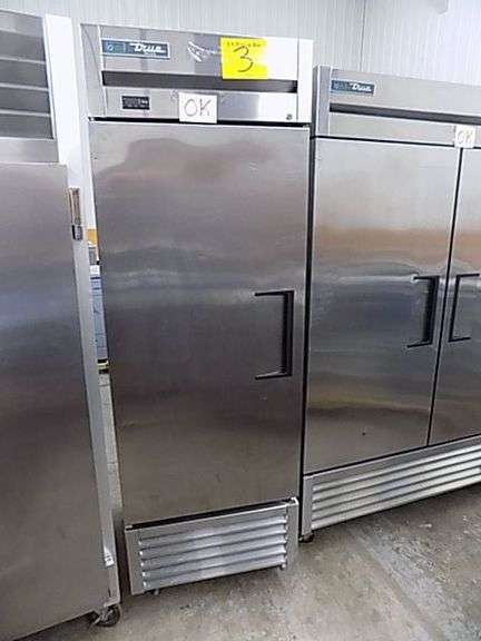 True Single Door Commercial Freezer