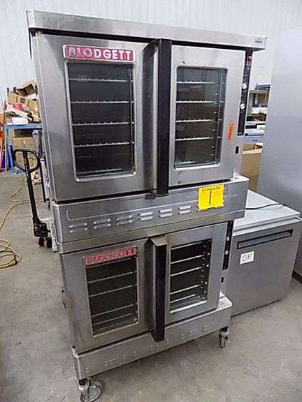Blodgett Zephaire Nat Gas Double Stack Convection Oven