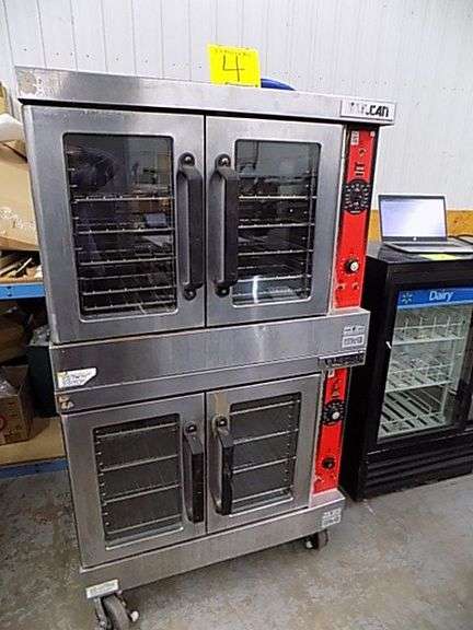 Vulcan # VC4GD-11D1 Nat Gas Double Stack Convection Oven - US Power Bid