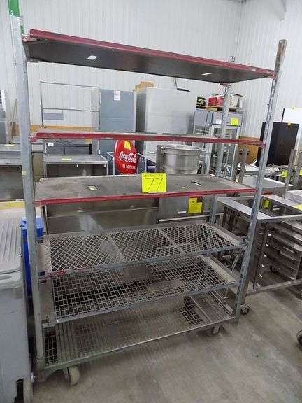 Metal Adjustable Shelving Unit - US Power Bid