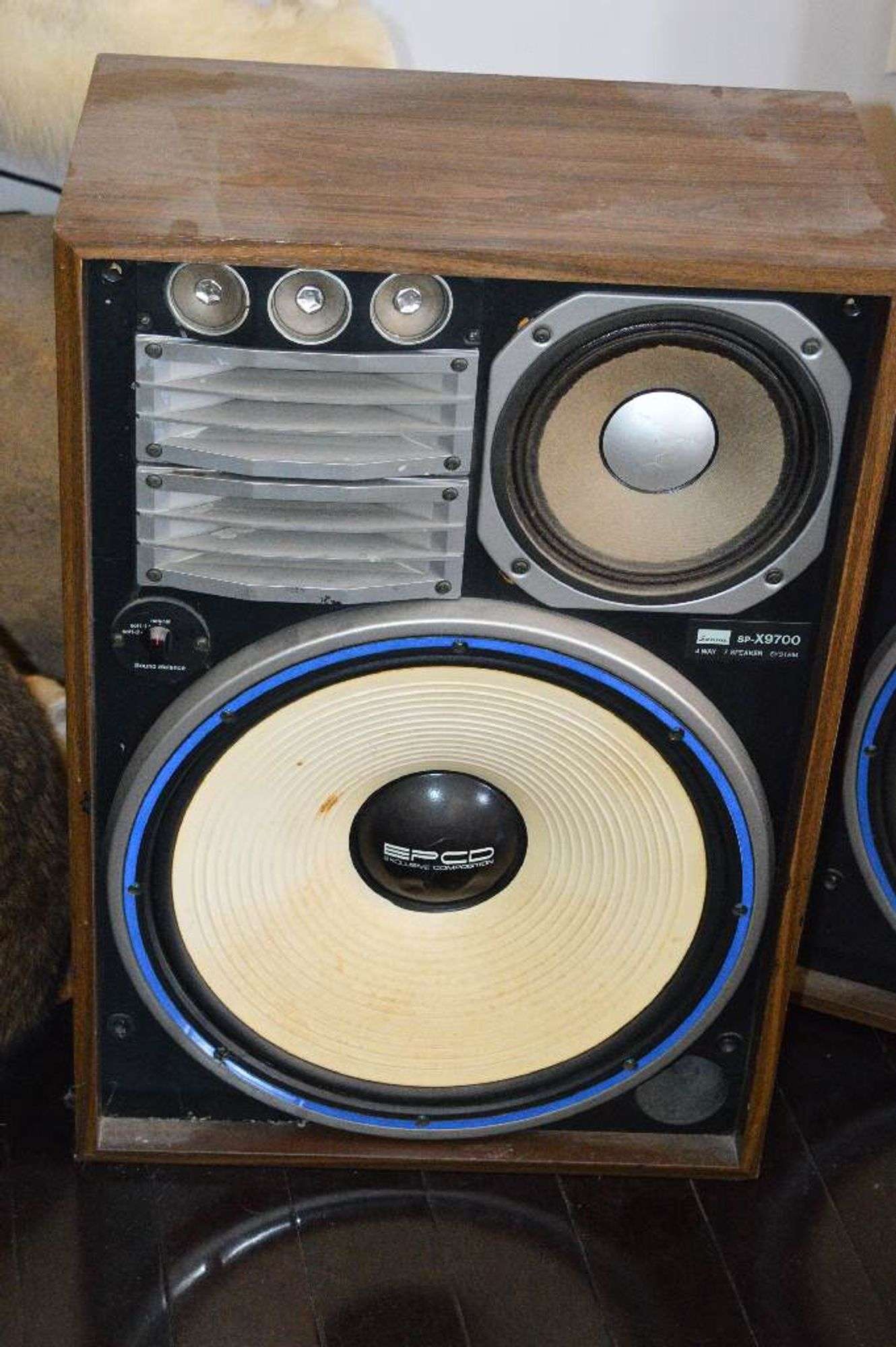 2) Sansui SP-x9700 Speakers - Shackelton Auctions Inc.