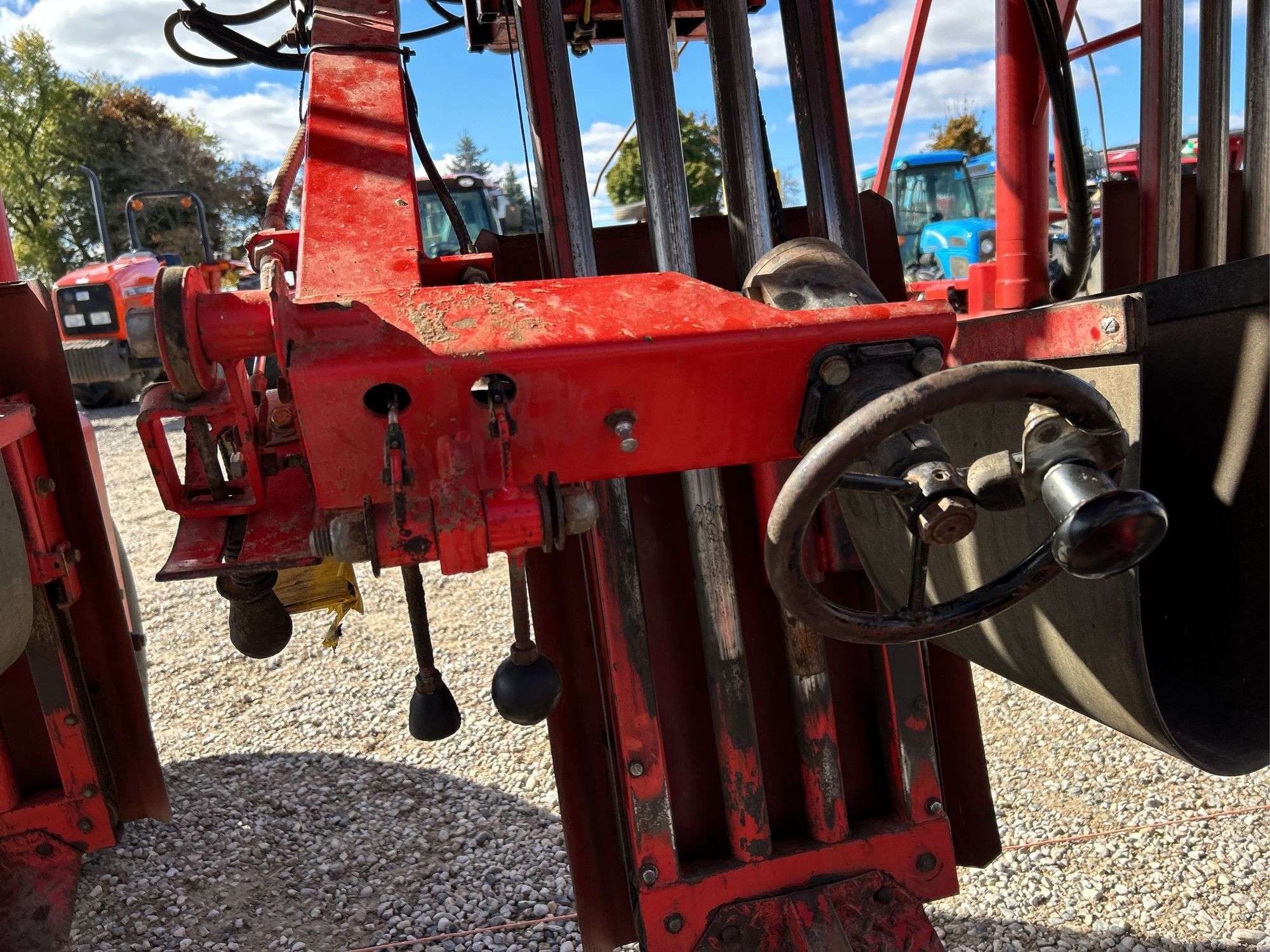 DECLOET SEMI AUTOMATIC 4 ROW TOBACCO HARVESTER