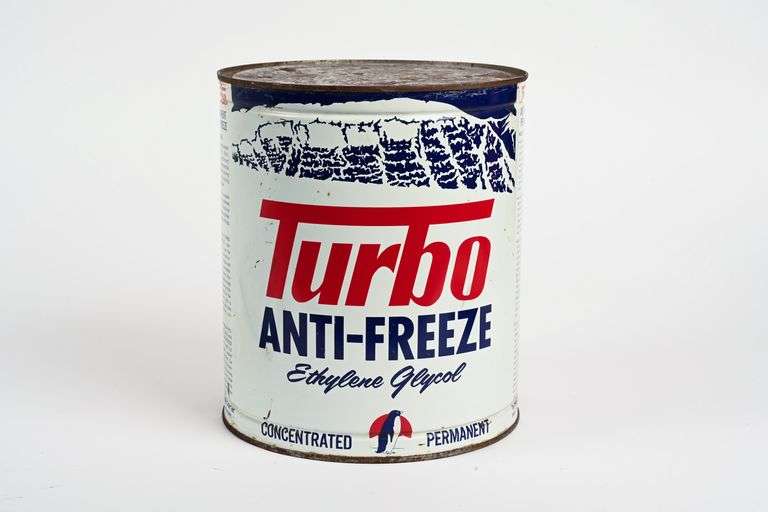 TURBO ANTI-FREEZE IMP GALLON CAN - Shackelton Auctions Inc.