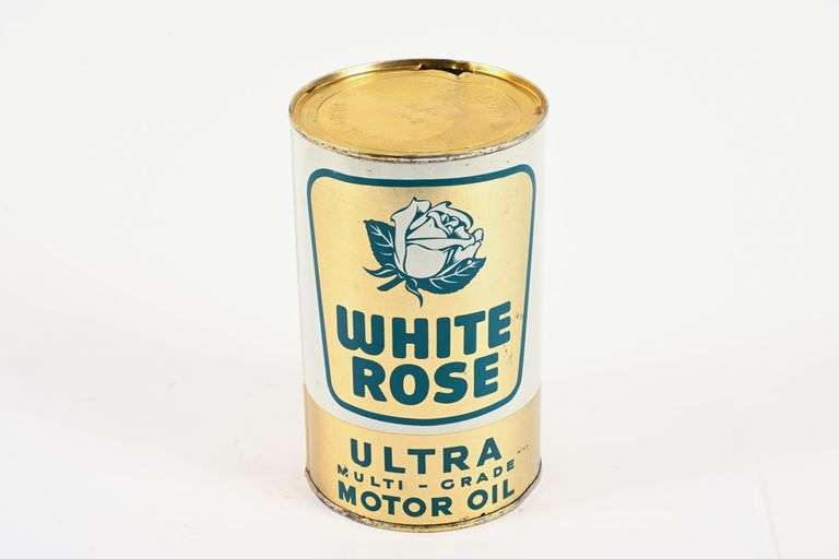 WHITE ROSE ULTRA MULTI-GRADE MOTOR OIL IMPERIAL QUART CAN