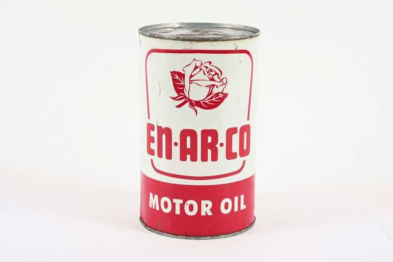 EN-AR-CO MOTOR OIL IMPERIAL QUART CAN