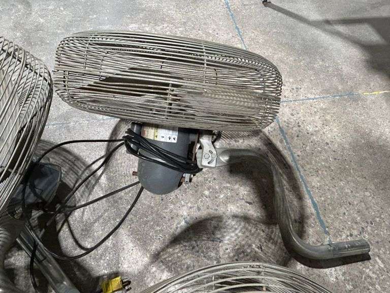 FOUR 20" LFI INDUSTRIAL FANS WITHOUT BRACKETS
