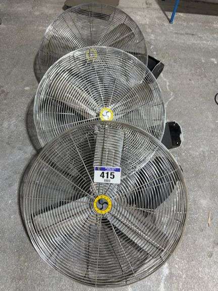 THRE 28" AIRMASTER INDUSTRIAL FANS WITHOUT BRACKETS