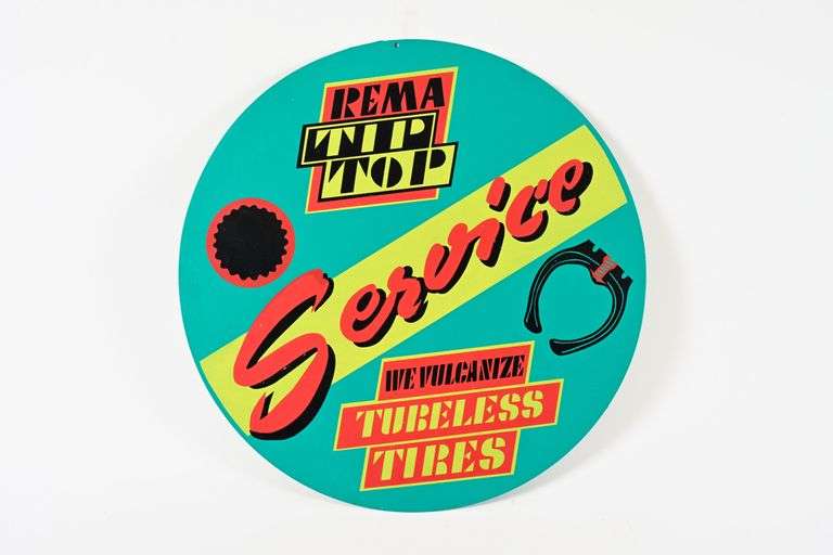 NOS REMA TIP TOP SERVICE SST SIGN - Shackelton Auctions Inc.