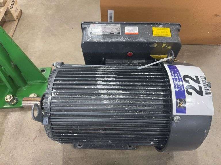 10 H.P. 1 PHASE ELECTRIC MOTOR