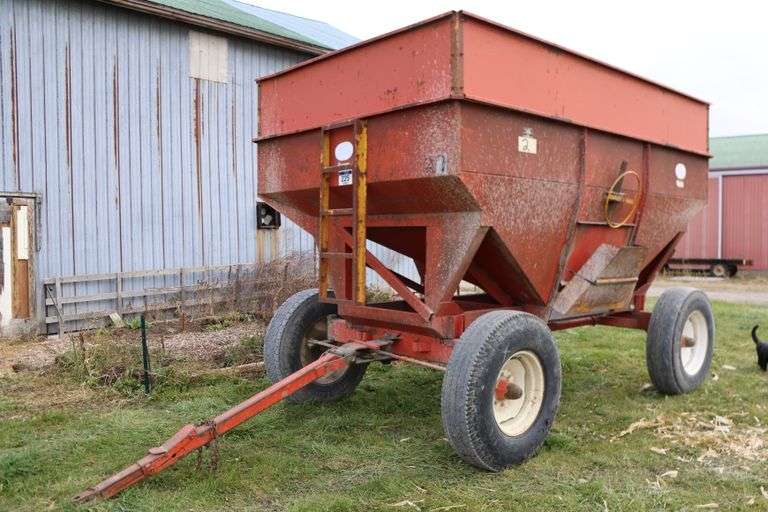 J & M 350 BU. GRAVITY BOX