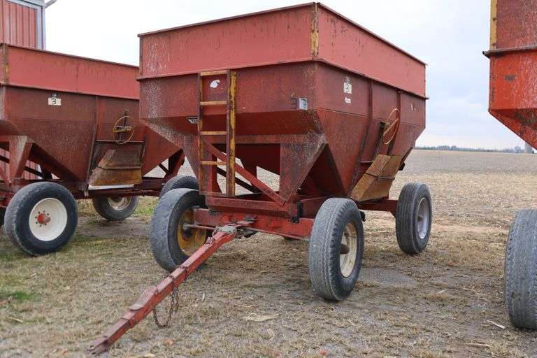 J & M 350 BU. GRAVITY BOX