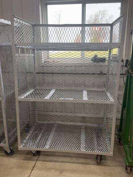 ROLLING CART - 44" X 60" X 28"
