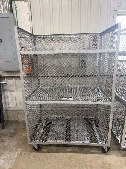 ROLLING CART - 44" X 60" X 28"