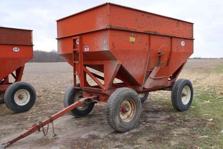 J & M 350 BU. GRAVITY BOX