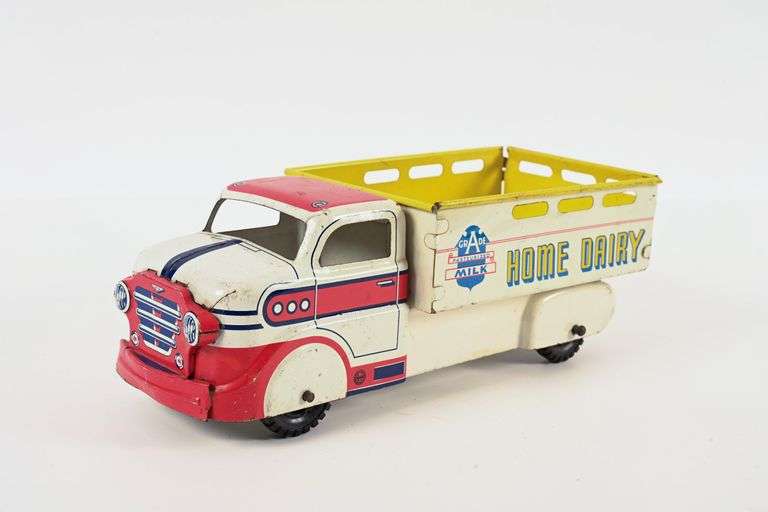 MARX TIN LITHO HOME DAIRY DELIVERY TRUCK